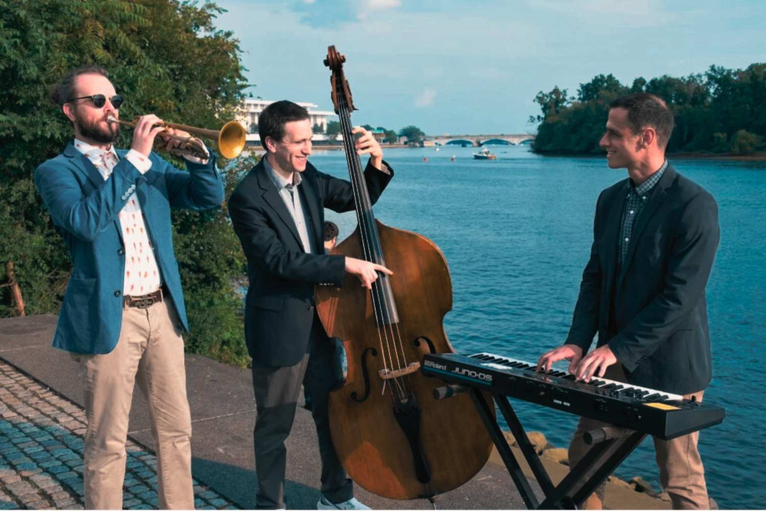 Blue Dot Jazz Troupe performing